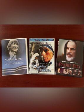 Mother Teresa & Padre Pio DVD Bundle